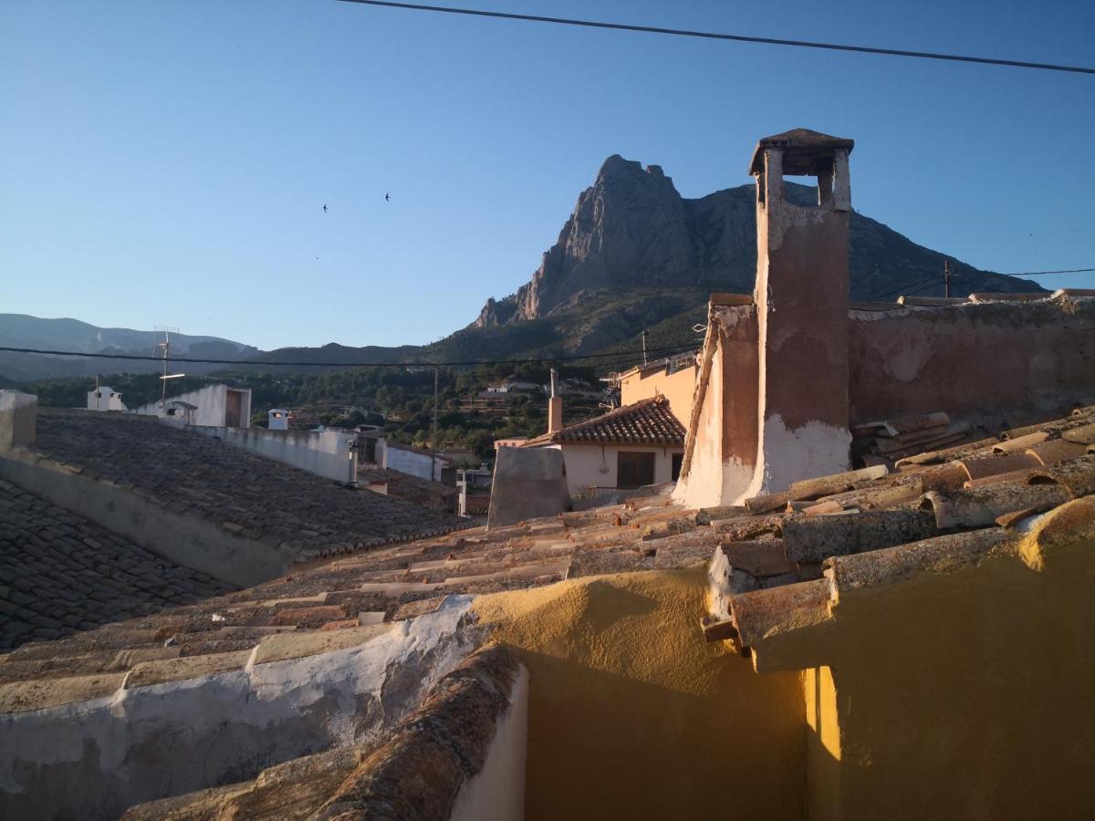 Ferienwohnung Casa En El Centro Del Pueblo De Finestrat Exterior foto