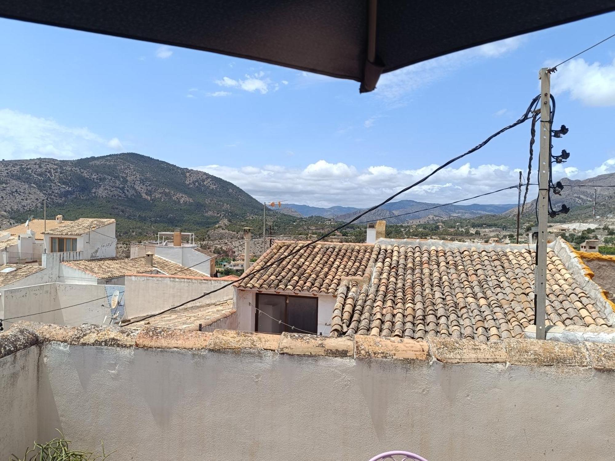 Ferienwohnung Casa En El Centro Del Pueblo De Finestrat Exterior foto