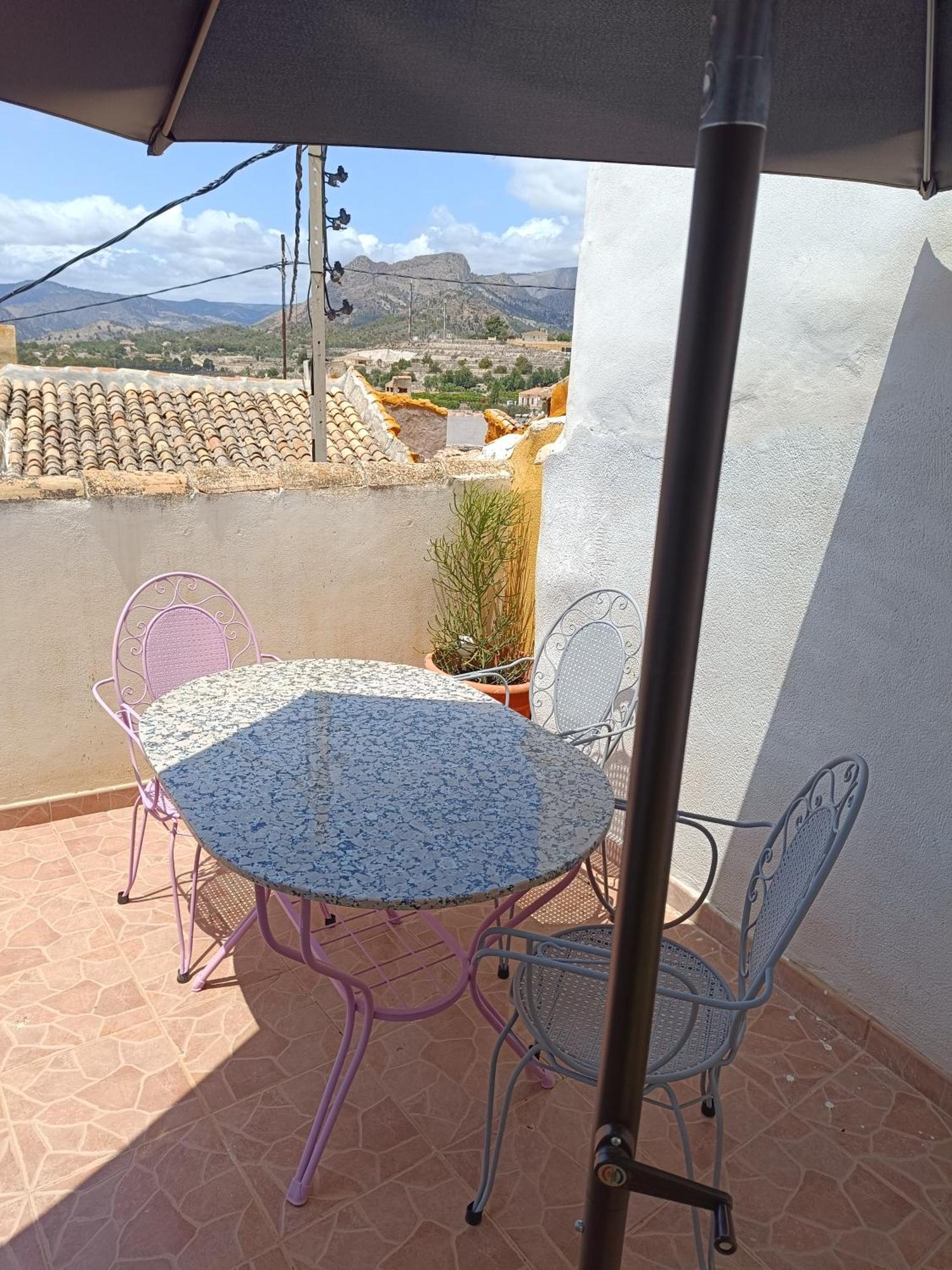 Ferienwohnung Casa En El Centro Del Pueblo De Finestrat Exterior foto
